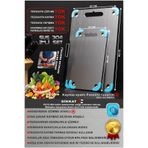 CGS Home Paslanmaz Çelik Kesme Tahtası •büyük-küçük•Silikon Ayaklı•304 Kalite• ®patentli•Soyacak Hediye