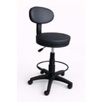 ChairLife /Hekim,Dişçi;Ofis,Kasiyer,Vezne,Bar,Kuaför,Dönebilen,Tekerlekli,Pistonlu,Sırtlı Tabure