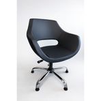 ChairLife NUNE / 2 Çalışma, Saç Kesim, Manikür-Pedikür,Kuaför, Sabit Metal Krom Ayaklı Koltuk