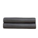 Chakra Alana Lastikli Çarşaf Tek Kişilik 100x200 cm Gri