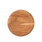 Chakra Alessandra Natural 32 cm Dekoratif Tabak