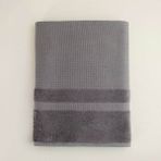 Chakra Astel Banyo Havlusu 85X150 cm Koyu Gri - 100 x 180 cm
