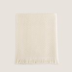 Chakra Bambu Charmon Yüz Havlusu 50X90 cm - 50 x 90 cm - Ekru