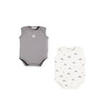 Chakra Dream Cloud Pamuklu Unisex Bebek 2'li Body Set