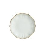 Chakra Elegant Açık Kahve Stoneware 22 cm Kahverengi Tabak