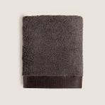 Chakra Floss Bambu Yüz Havlusu 50X90 Cm - Antrasit - Gri - 100 x 180 cm