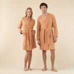 Chakra Floss Unisex Bornoz Mango - Turuncu