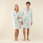 Chakra Floss Unisex Bornoz Su Yeşili