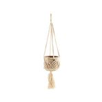 Chakra Furka Natural Saksı Askılığı - Kahverengi