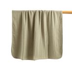 Chakra Harvey Bambu Bebek Battaniyesi 150x100 Cm - Yumuşak ve Nefes Alabilen %50 Bambu %50 Pamuklu Battaniye, Bebekler için Rahat Doğal Seçenek, Üniseks Tasarım | YEŞİL
