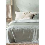 Chakra Igor Duman Yeşili Tek Kişilik Pike 160 X 220 Cm