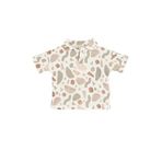 Chakra Joyful Polo Yaka Ekru Unisex Bebek Sweatshirt - Beyaz