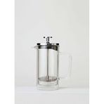 Chakra Kepy Transparan Çift Camlı French Press 350 Ml - Beyaz