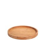 Chakra Luısa Natural Ahşap 30 cm Tepsi