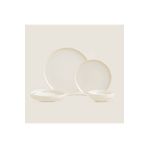 Chakra Luna Gold Rim 4 Kişilik Yemek Takımı