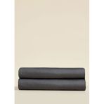 Chakra Luxury Düz Çarsaf 260x280 Cm Koyu - Gri