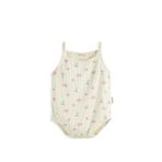 Chakra Magic Sea Ekru Pamuklu Baskılı Ip Askılı Kız Çocuk Body