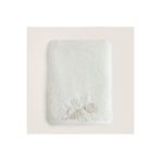 Chakra Monstera Bambu Yüz Havlusu 50X90 Cm Ekru