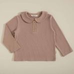 Chakra Nordic Bebe Yakalı Tshirt Pudra - 3 - 4 Yaş