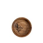 Chakra Oliva Natural Mango Ağacı 15 cm Sunum Kasesi
