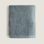 Chakra Solıd Bambu Yüz Havlusu 50X90 cm Çelik Mavi - Çelik - Mavi - 100 x 180 cm
