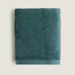 Chakra Solıd Bambu Yüz Havlusu 50X90 cm Duman Turkuaz - 100 x 180 cm