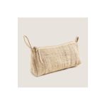 Chakra Tiyanki Makyaj Çantası 12x20 Cm Natural