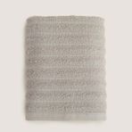 Chakra Waved %100 Pamuk Banyo Havlusu 70X140 cm Grı - 70 x 140 cm - Gri