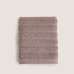 Chakra Waved %100 Pamuk El Havlusu 30X40 cm Lila - 30 x 40 cm