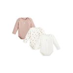 Chakra Woodland Renkli Pamuklu Uzun Kollu Unisex Bebek 3'lü Body Seti