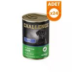 Challenge Pate Kuzu Etli Yetişkin Konserve Köpek Maması - 400 Gr 24 Adet