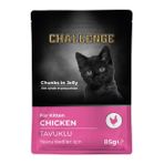 Challenge Pouch Tavuklu 85 gr Yavru Kedi Konservesi