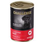 Challenge Sığır Etli Jöle Et Parçalı 400 gr Köpek Konservesi