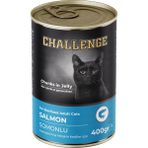 Challenge Somonlu Kısırlaştırılmış 400 gr Yetişkin Kedi Konservesi