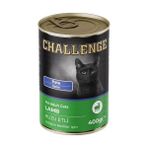 Challenge Yetişkin Kedi Maması 400 gr Kuzu Etli Pate Premium Kalite ve Lezzet Sunar