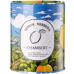 CHAMBERY Limon Mine Çiçeği Mumu | 55 Saatlik Yanık | Birinci Sınıf Teneke Kutuda Canlı Güney Kaliforniya Limon Korusu Sahnesi | İlkbahar ve Yaz için Canlandırıcı Narenciye Kokusu | Kurşunsuz Pamuk