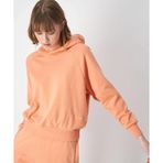 Champion 116215-PS178 Eco Future Hooded Turuncu Kadın Sweatshirt