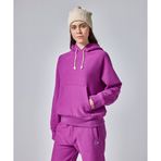 Champion 116847-VS088 Reverse Weave Hooded Mor Kadın Sweatshirt