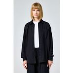 Champion 117119-KK001 Icons Shirt Siyah Kadın Gömlek