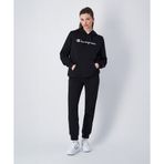 Champion 117550-KK001 Script Shop Rib Cuff Pants Siyah Kadın Eşofman Altı