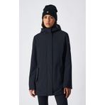 Champion 117570-KK001 Hooded Polyfilled Siyah Kadın Outdoor Mont