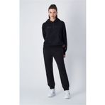 Champion 117581-KK001 Script Shop Hooded Siyah Kadın Sweatshirt