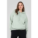 Champion 117785-GS129 Icons Hooded Yeşil Kadın Sweatshirt