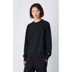 Champion 117788-KK001 Icons Crewneck Siyah Kadın Sweatshirt