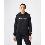 Champion 118424-KK001 Siyah Script Shop Hooded Kadın Sweatshirt