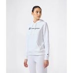Champion 118424-WW001 Beyaz Script Shop Hooded Kadın Sweatshirt