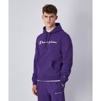 Champion 220253-VS025 Script Shop Hooded Mor Erkek Sweatshirt