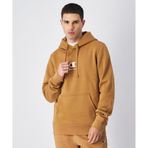 Champion 220268-MS034 Kahverengi Script Shop Hooded Erkek Sweatshirt