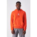 Champion 220268-OS014 Script Shop Hooded Turuncu Kapüşonlu Erkek Sweatshirt