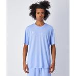 Champion 220273-BS186 Icons SS Tee Mavi Erkek T-Shirt